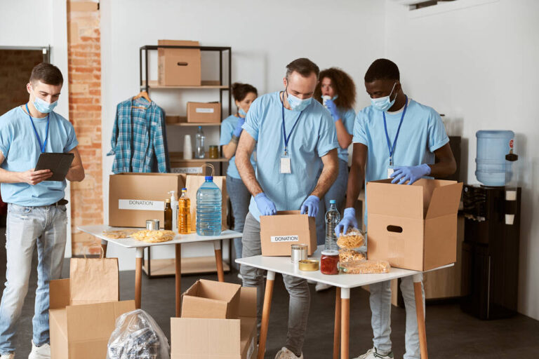 relief volunteers